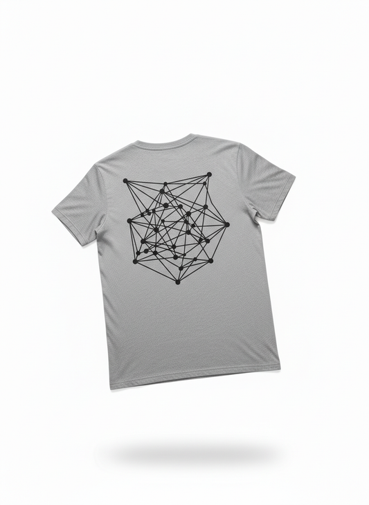 Gray Geometric T-Shirt
