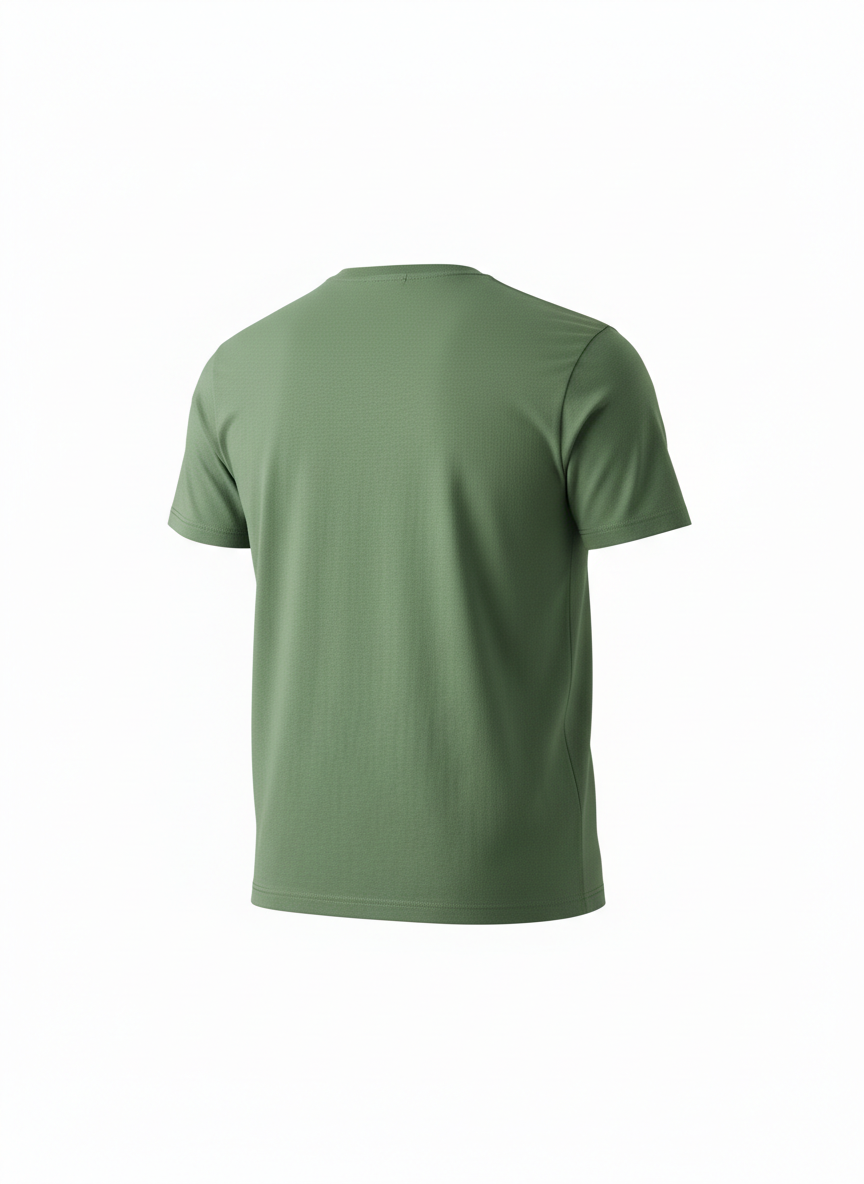 Green Nature Print T-Shirt