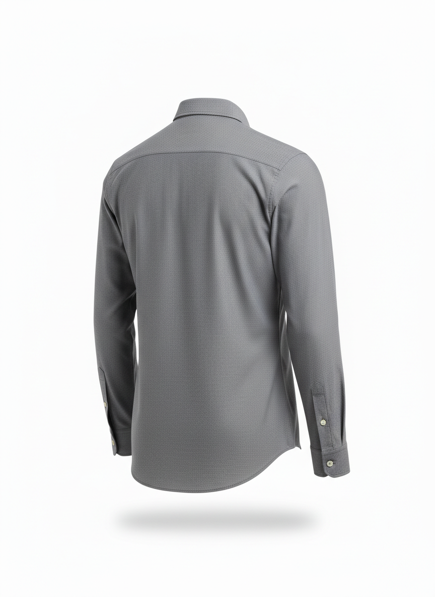 Gray Everyday Casual Shirt