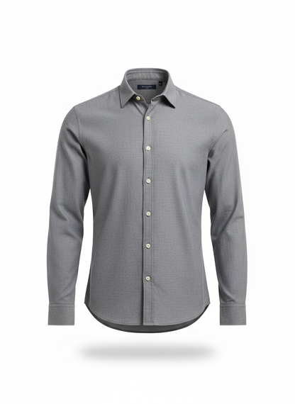 Gray Everyday Casual Shirt